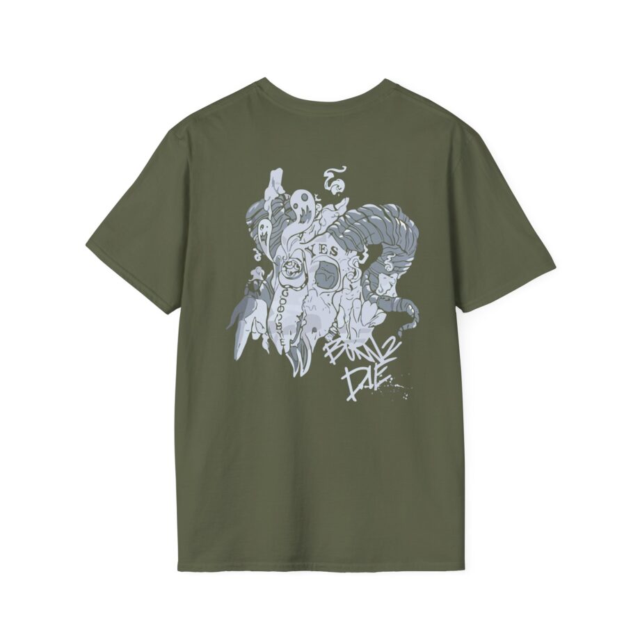 Ghastly Born 2 Die Unisex Softstyle T-Shirt