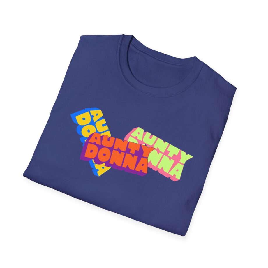 Aunty Donna Three Logo Unisex Softstyle T-shirt