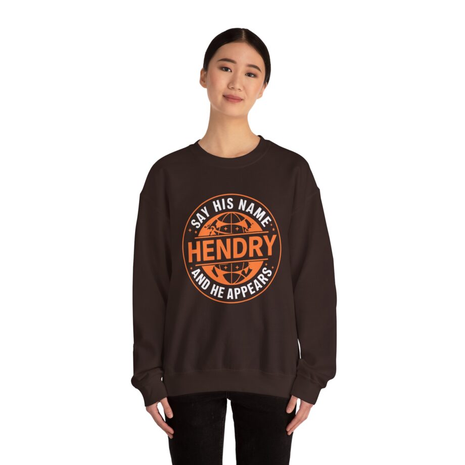 Say His Name Joe Hendry Unisex Heavy Blend™ Crewneck Sweatshirt