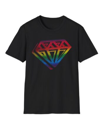 Dan Tdm Graffiti Rainbow Unisex Softstyle T-shirt