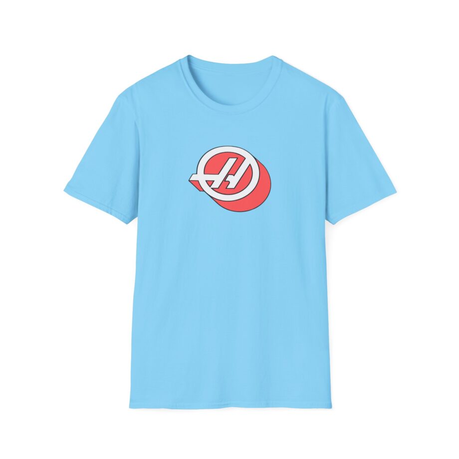 Haas F1 3d Roundel  Unisex Softstyle T-Shirt