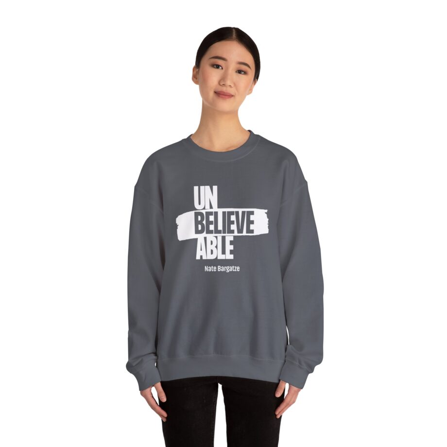 Nate Bargatze Unbelievable Unisex Heavy Blend™ Crewneck Sweatshirt
