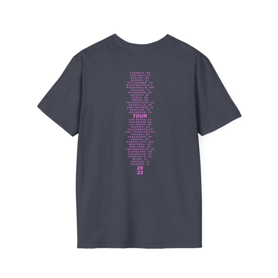 Pink Trustfall Praise Unisex Softstyle T-shirt