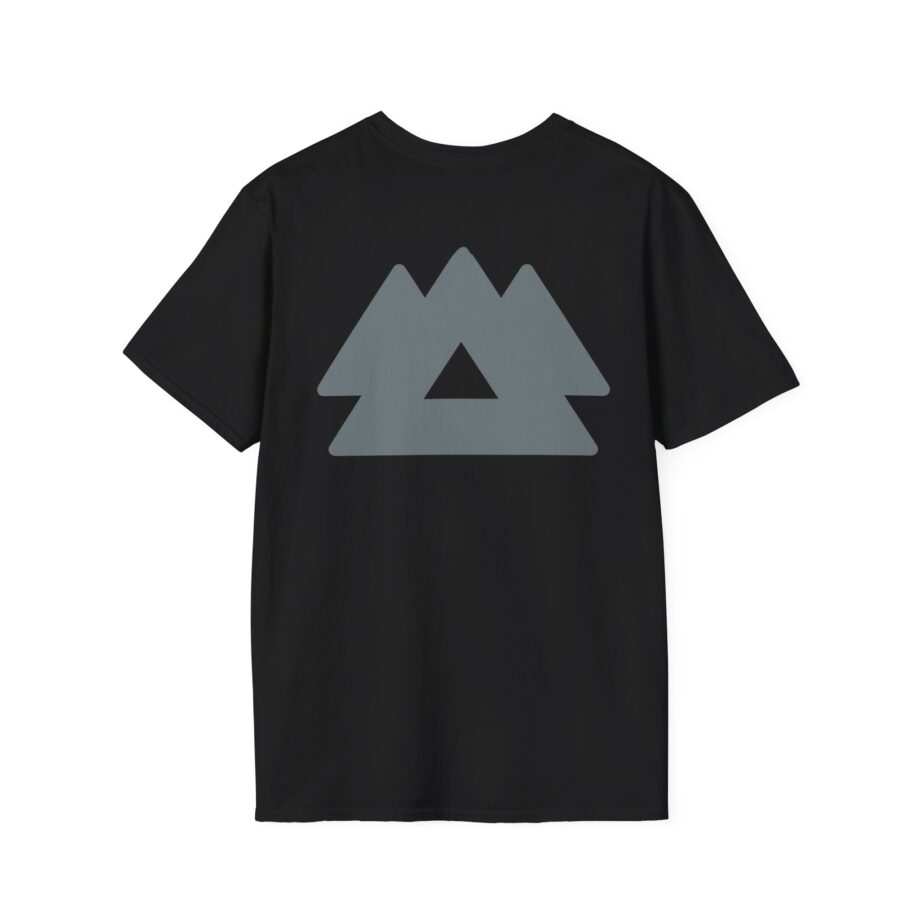 Wakaan 'black on Black' Camo Unisex Softstyle T-shirt