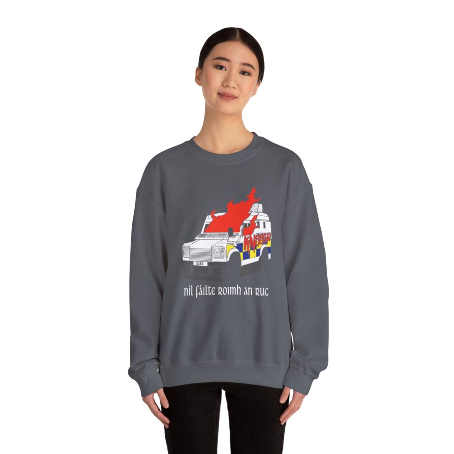Kneecap Ruc Not Welcome Unisex Heavy Blend™ Crewneck Sweatshirt