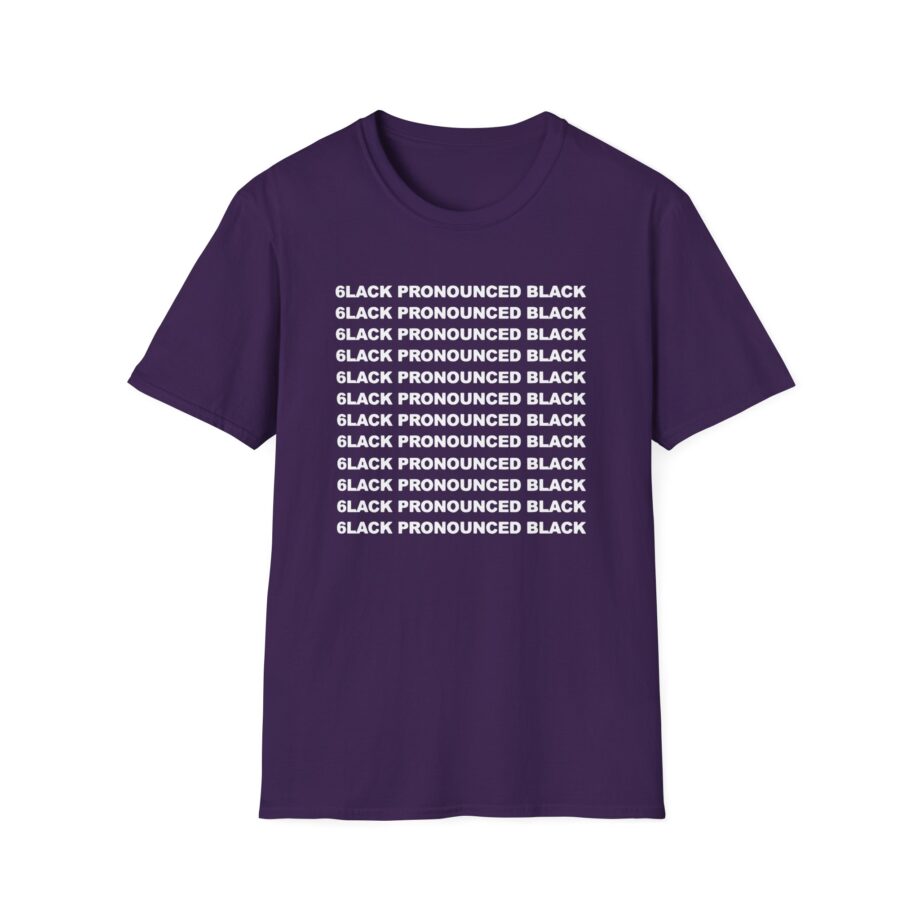 6lack Pronounced Unisex Softstyle T-Shirt