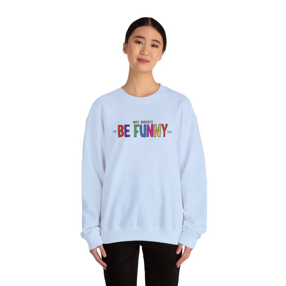 Nate Bargatze the Be Funny Tour Unisex Heavy Blend™ Crewneck Sweatshirt