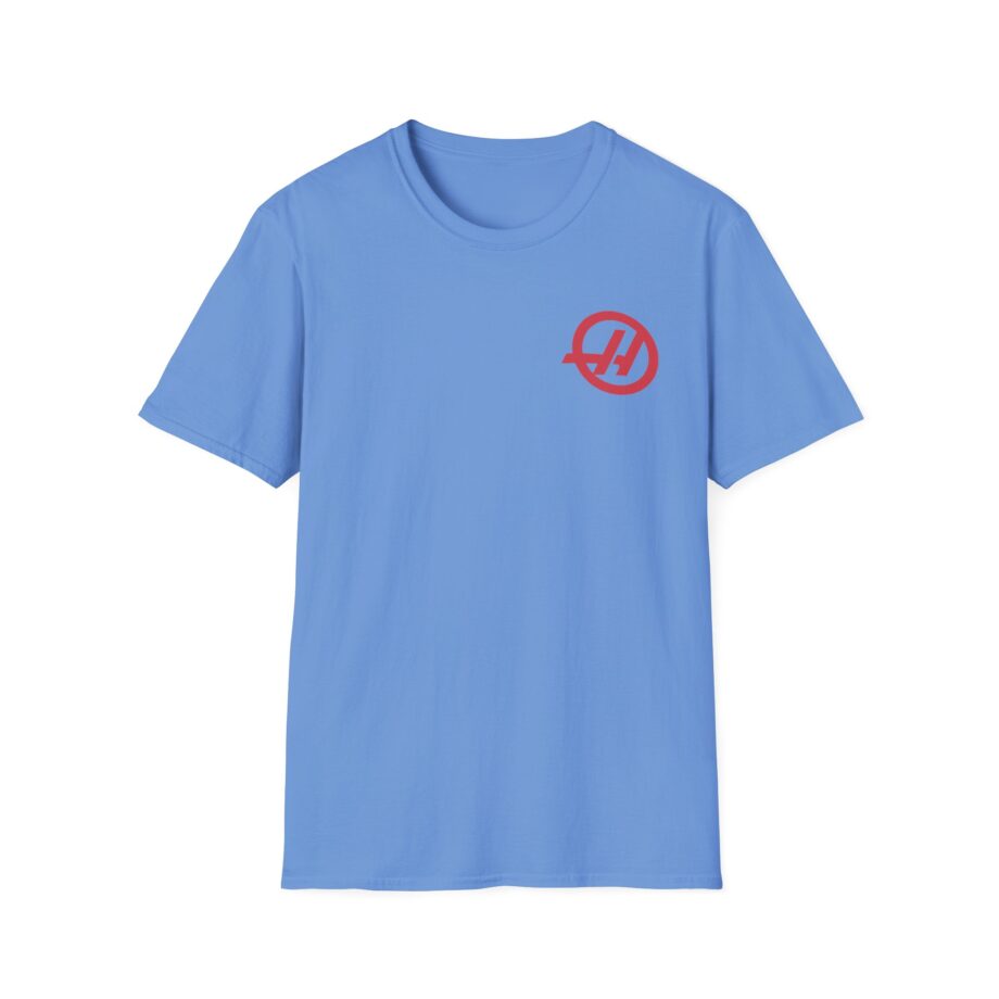 Haas F1 Small Logo Unisex Softstyle T-Shirt