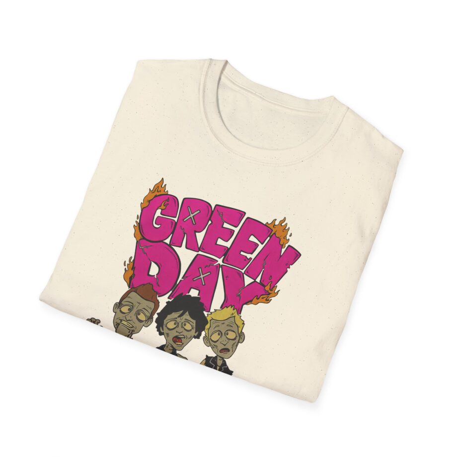 Green Day Walking Green Day Zombie Unisex Softstyle T-shirt
