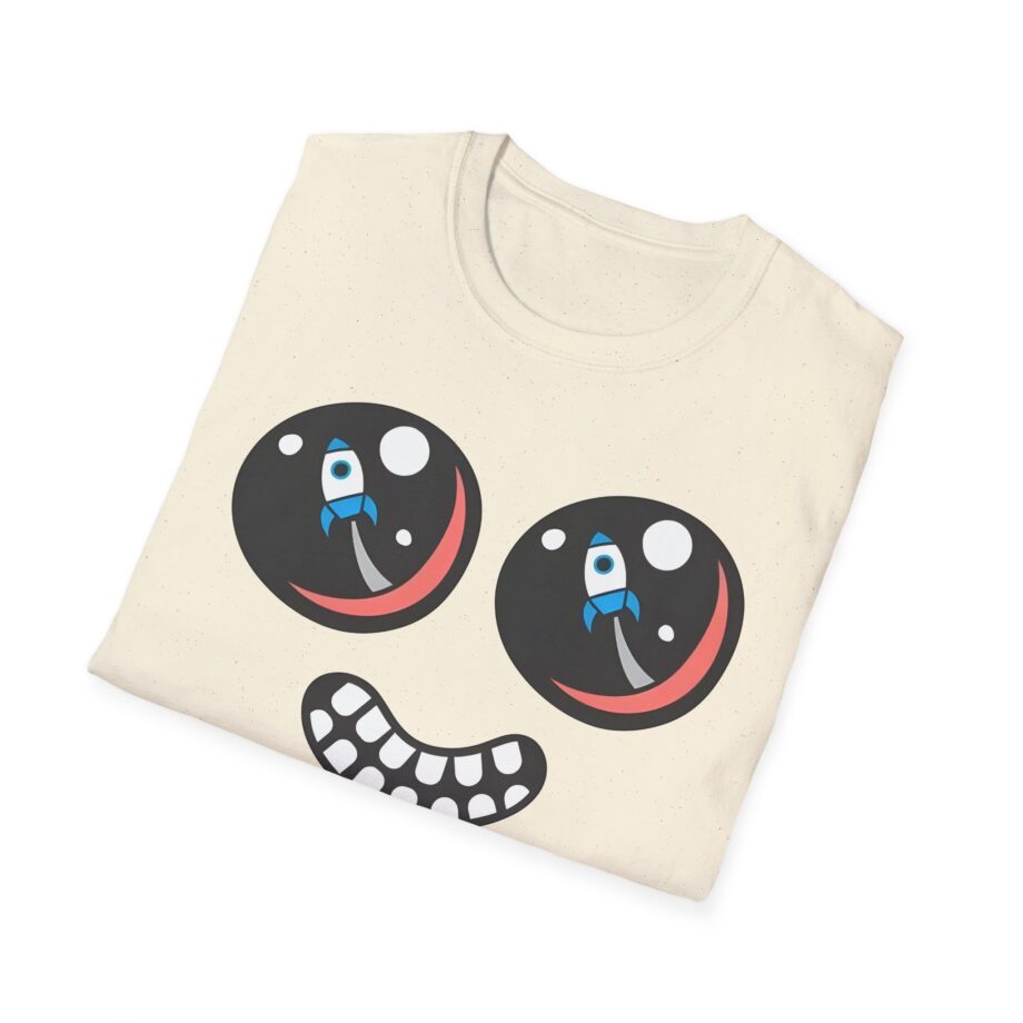 Dantdm Rocket Eyes Face Unisex Softstyle T-shirt