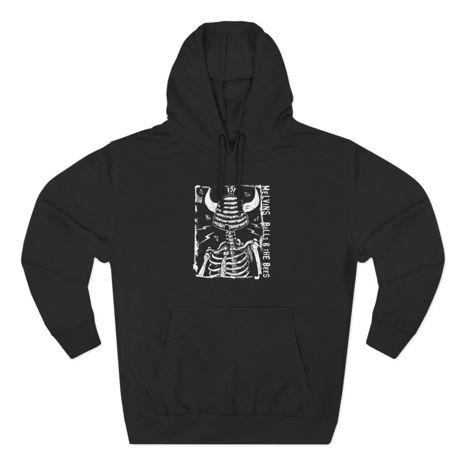 Melvins Bulls & the Bees  Three-Panel Fleece Hoodie