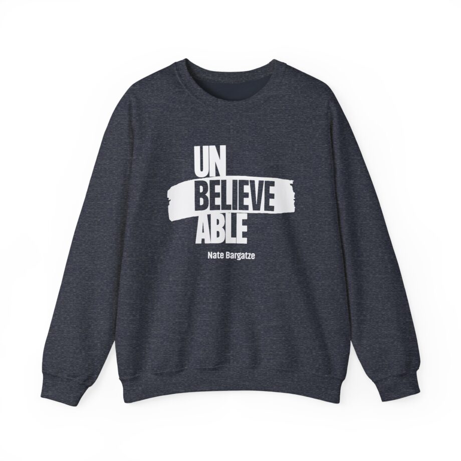 Nate Bargatze Unbelievable Unisex Heavy Blend™ Crewneck Sweatshirt