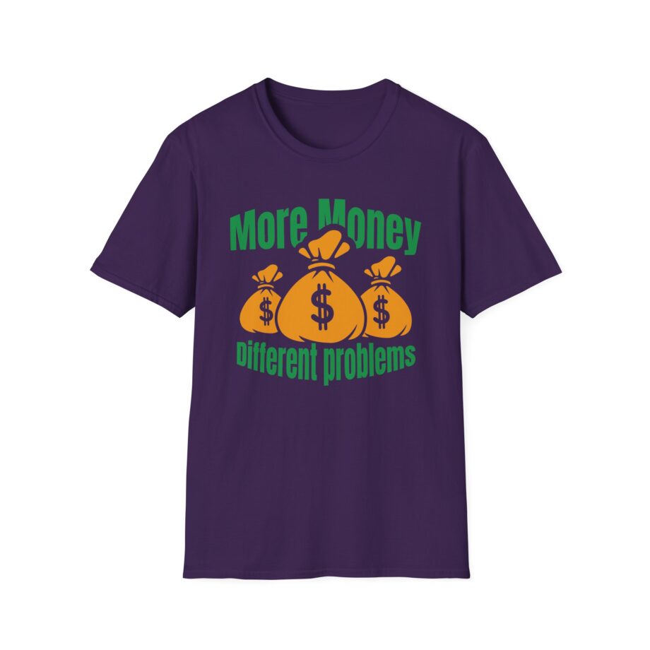 Aba and Preach More Money Different Problems Softstyle T-Shirt
