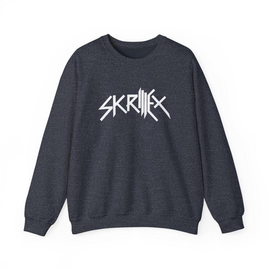 Skrillex Logo Unisex Heavy Blend™ Crewneck Sweatshirt