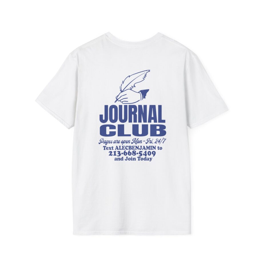 Alec Benjamin Journal Club Unisex Softstyle T-shirt
