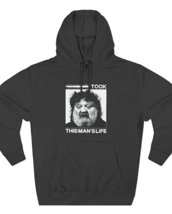 Papa Meat  Three-Panel Fleece Hoodie