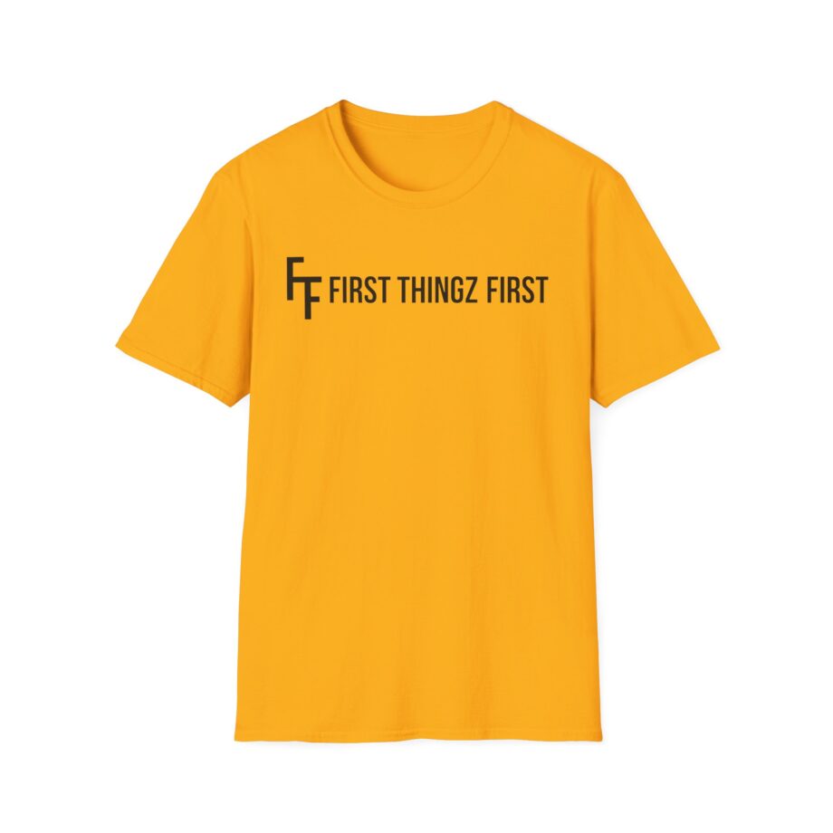 Katie Van Slyke First Thingz First  Unisex Softstyle T-shirt