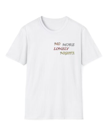 6lack No More Lonely Nights Crayon Unisex Softstyle T-Shirt