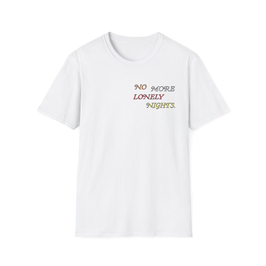 6lack No More Lonely Nights Crayon Unisex Softstyle T-Shirt