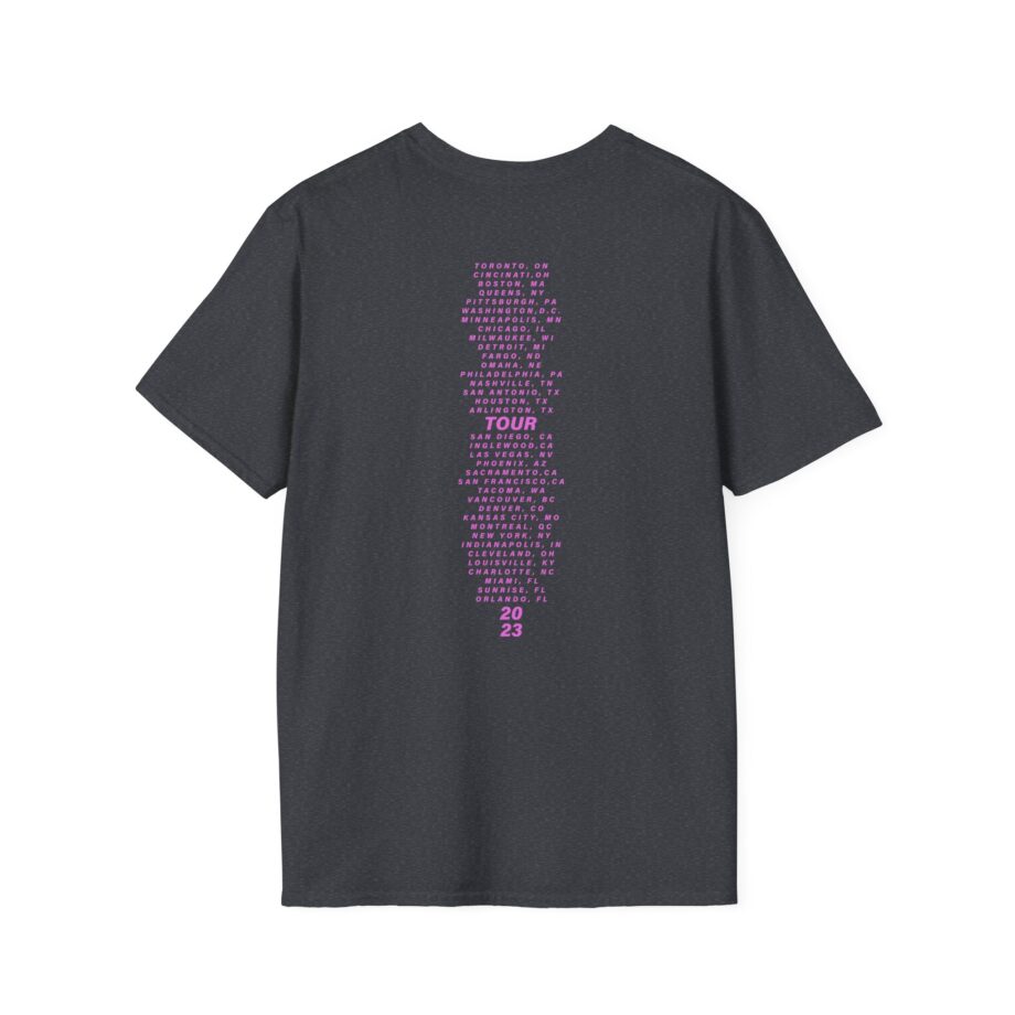 Pink Trustfall Praise Unisex Softstyle T-shirt