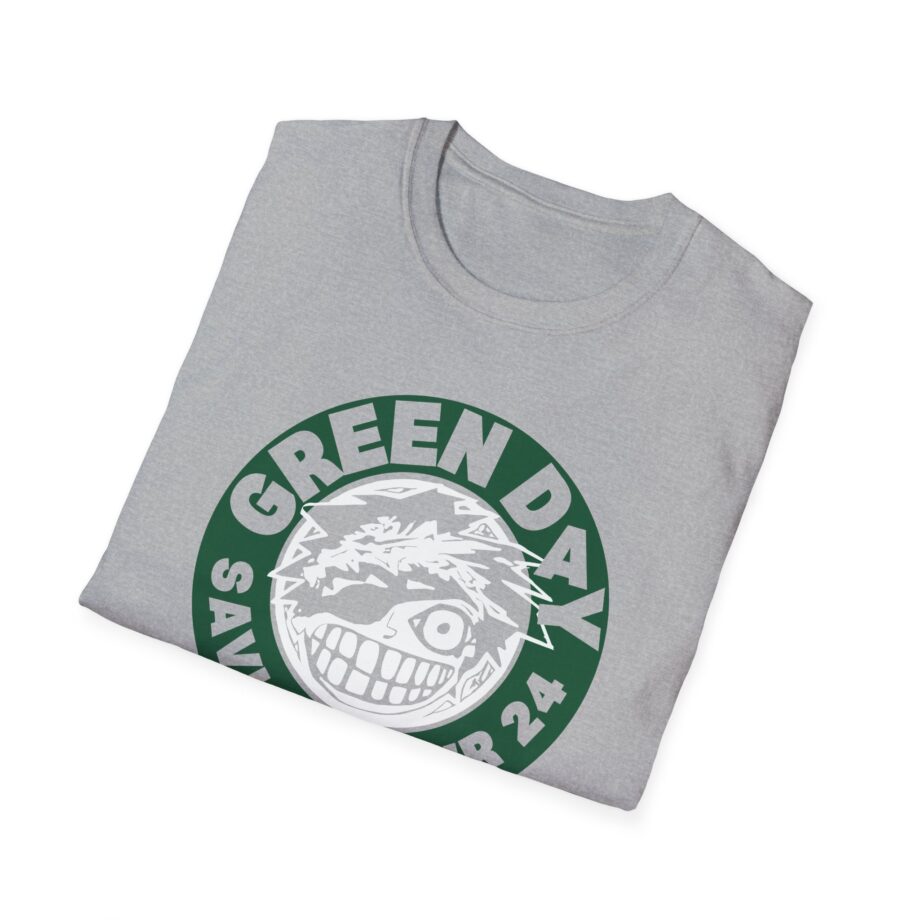 Green Day Saviors Tour 24 Satin Bomber Unisex Softstyle T-shirt