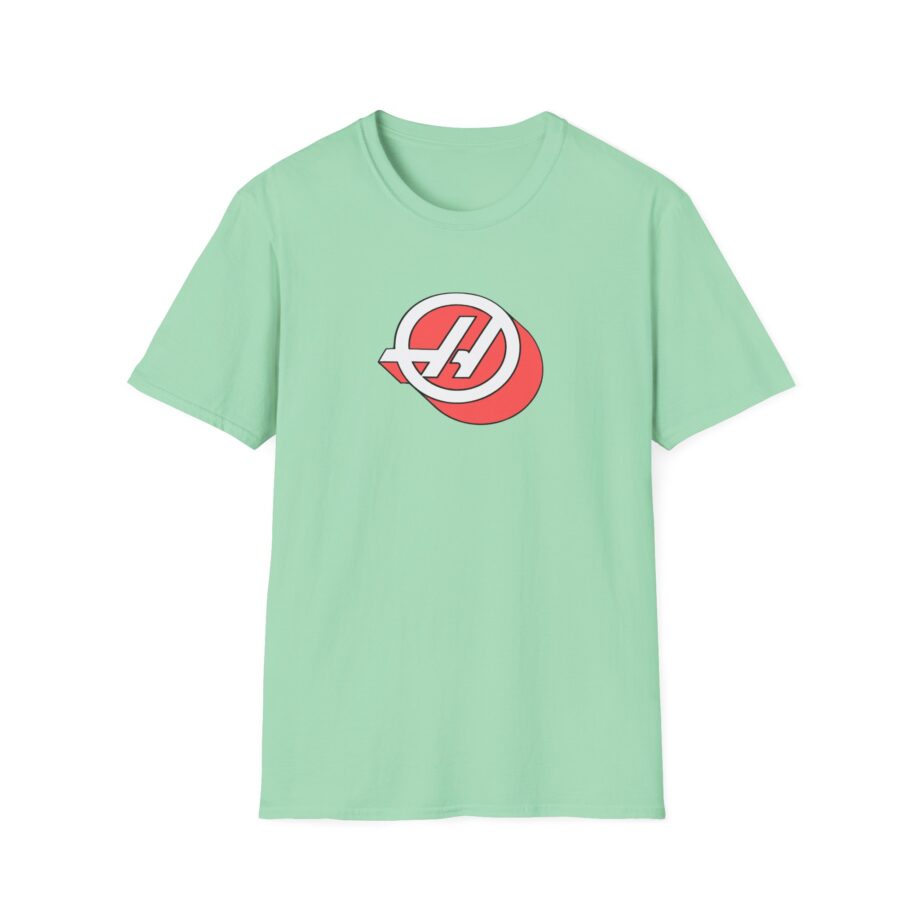 Haas F1 3d Roundel  Unisex Softstyle T-Shirt