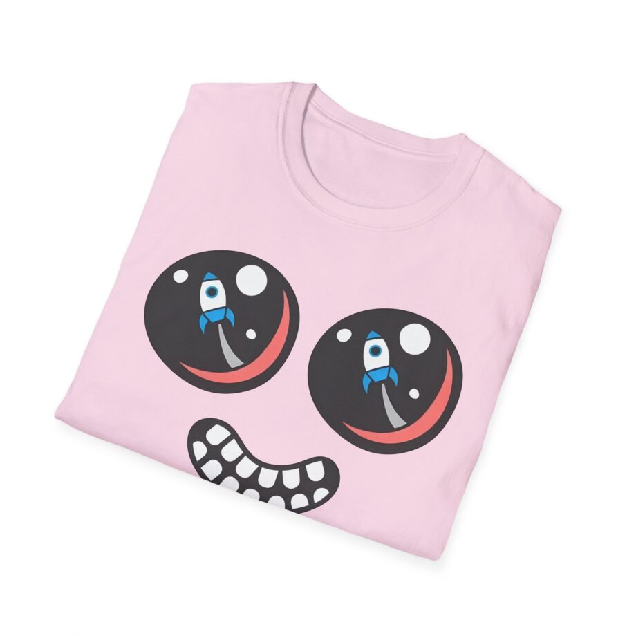 Dantdm Rocket Eyes Face Unisex Softstyle T-shirt
