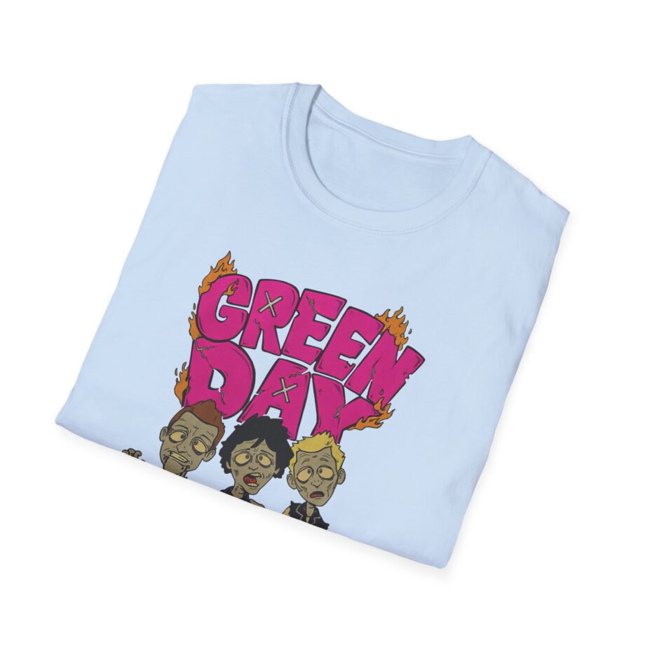 Green Day Walking Green Day Zombie Unisex Softstyle T-shirt