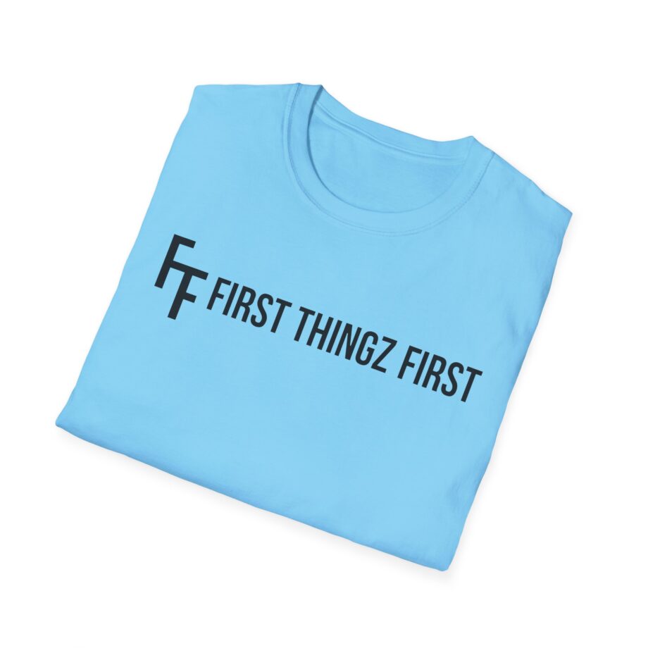 Katie Van Slyke First Thingz First  Unisex Softstyle T-shirt