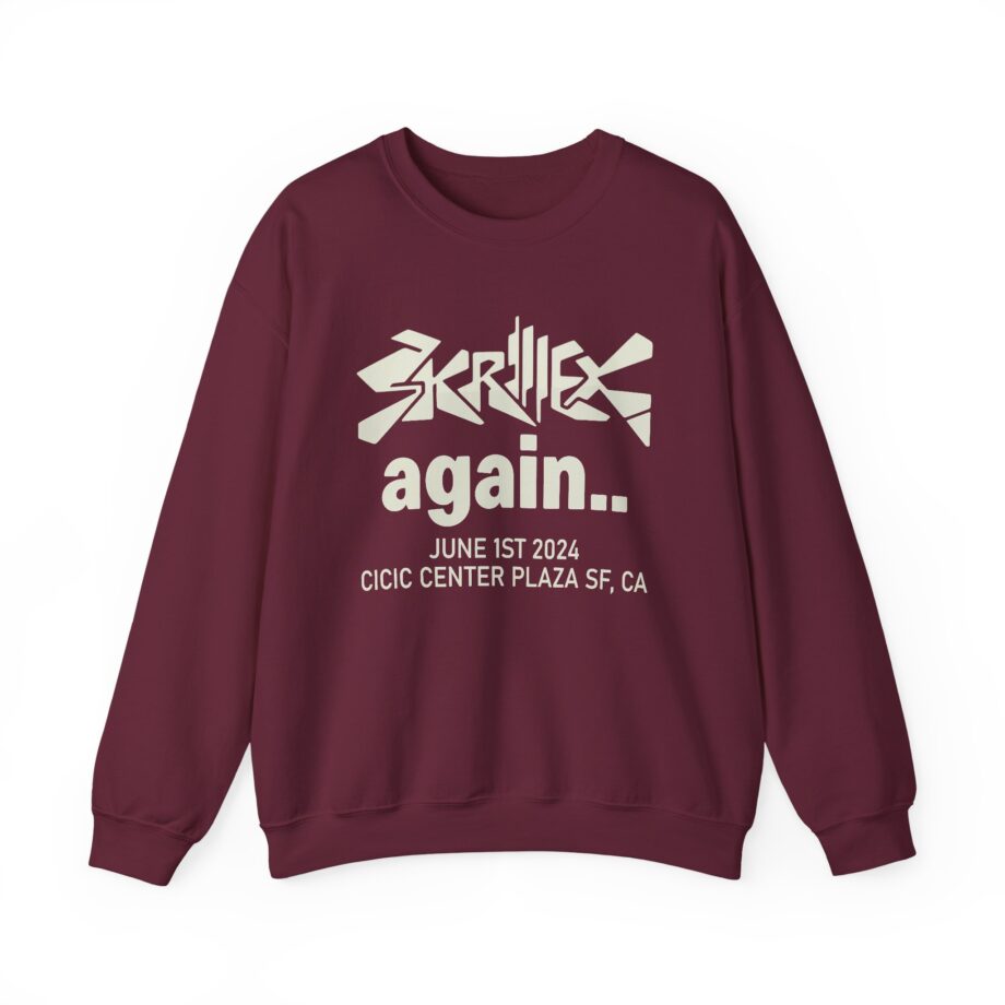 Skrillex Fred Again Civic Center Unisex Heavy Blend™ Crewneck Sweatshirt
