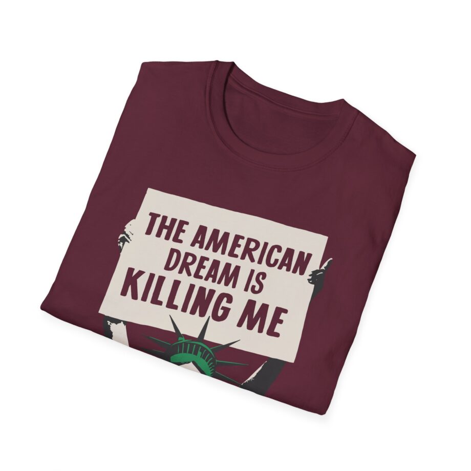 Green Day Lady Liberty Protest Unisex Softstyle T-shirt