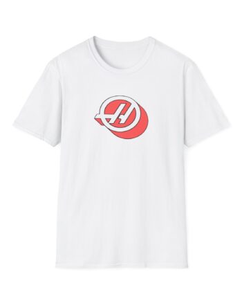 Haas F1 3d Roundel  Unisex Softstyle T-Shirt