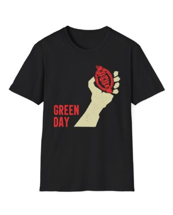 Green Day Dickies Heart Grenade Unisex Softstyle T-shirt