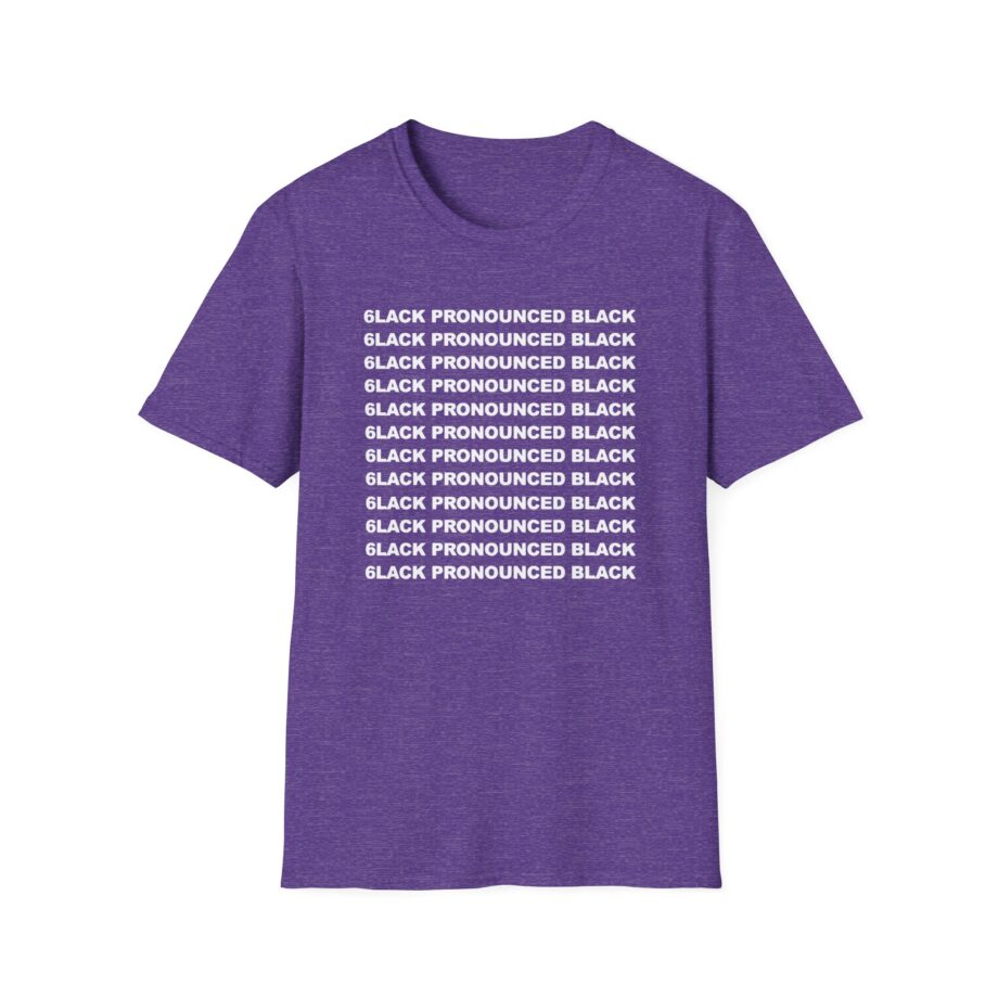 6lack Pronounced Unisex Softstyle T-Shirt