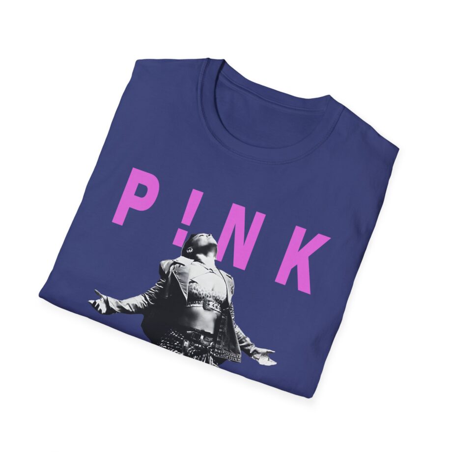 Pink Trustfall Praise Unisex Softstyle T-shirt