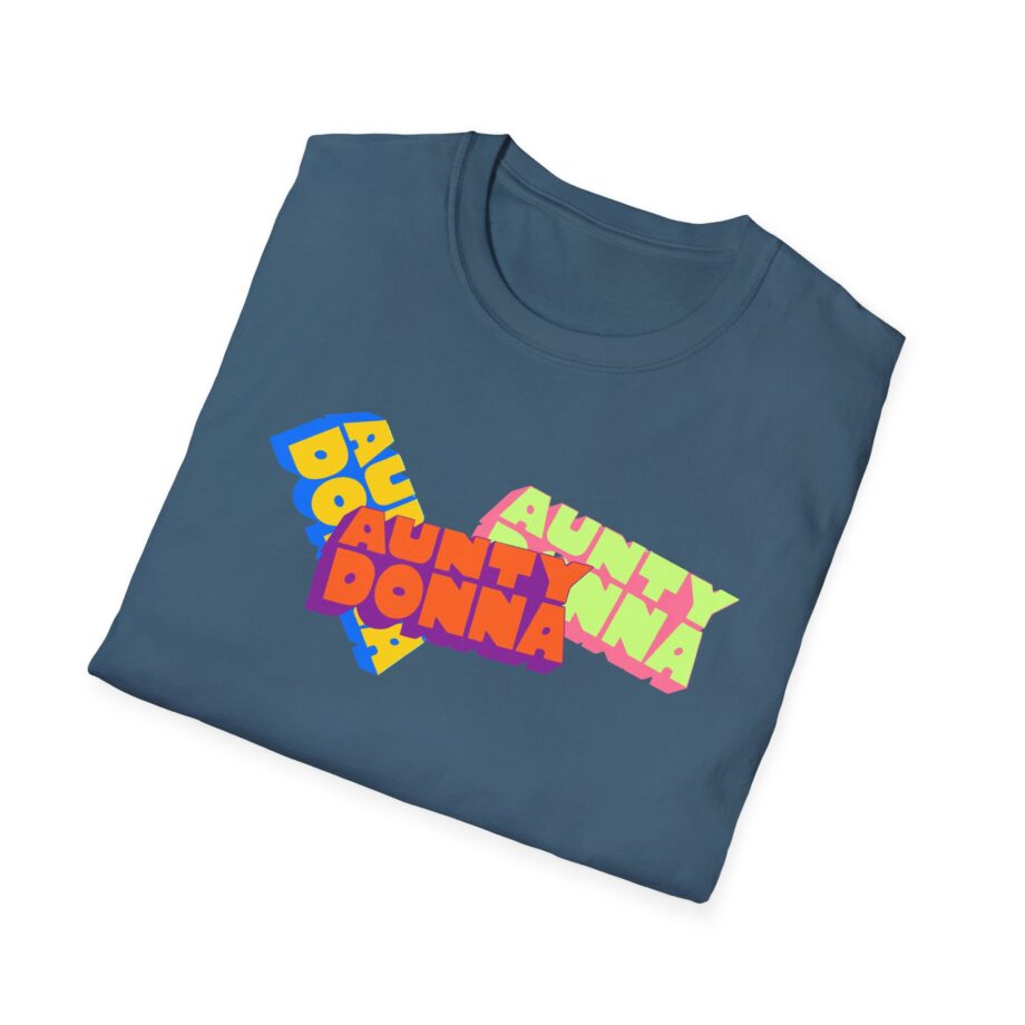 Aunty Donna Three Logo Unisex Softstyle T-shirt