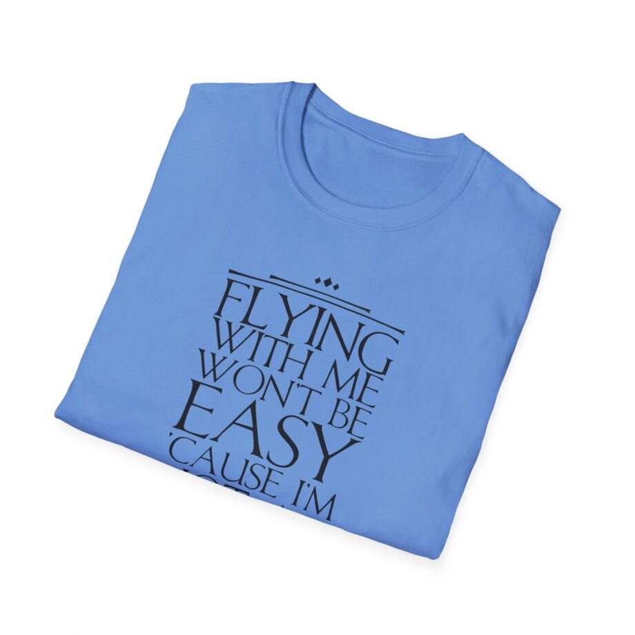 Halestorm Flying With Me Won't Be Easy 'cause I'm Not an Angel Unisex Softstyle T-Shirt