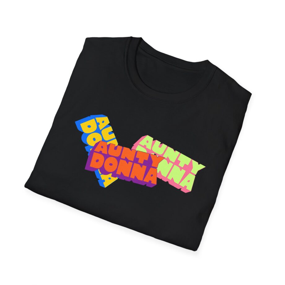 Aunty Donna Three Logo Unisex Softstyle T-shirt