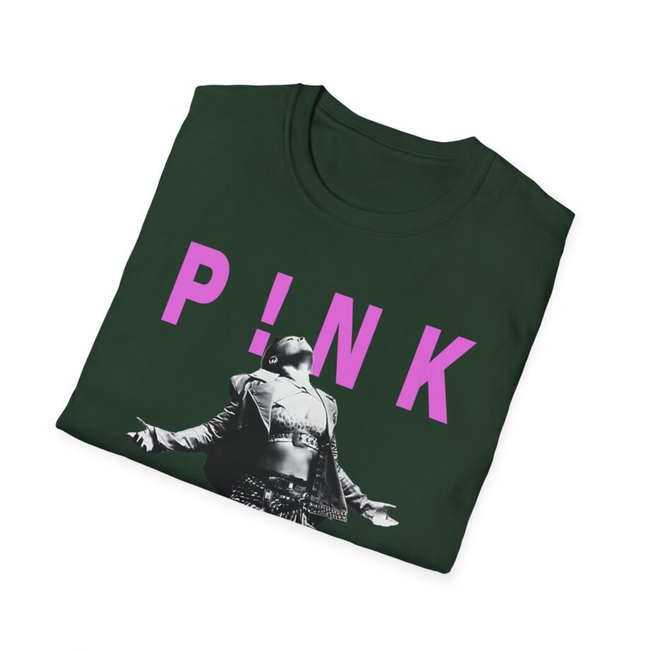 Pink Trustfall Praise Unisex Softstyle T-shirt
