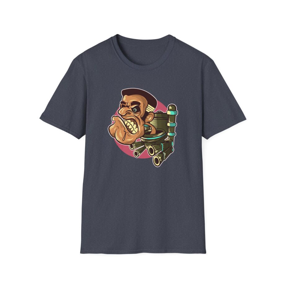 Dafuqboom Skibidi Toilet Mean Muggin Unisex Softstyle T-Shirt