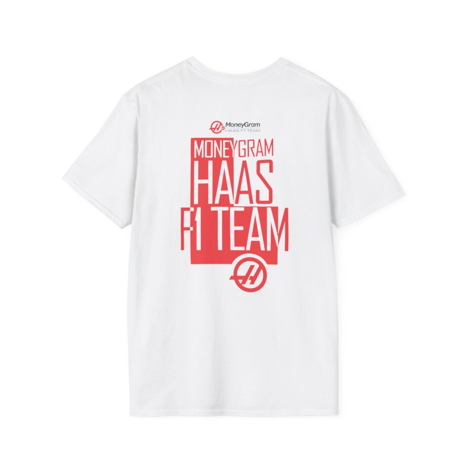 Haas F1 Color Block Unisex Softstyle T-Shirt