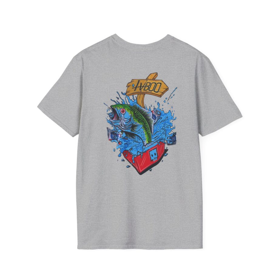 Tvboo Gone Fishin Unisex Softstyle T-Shirt