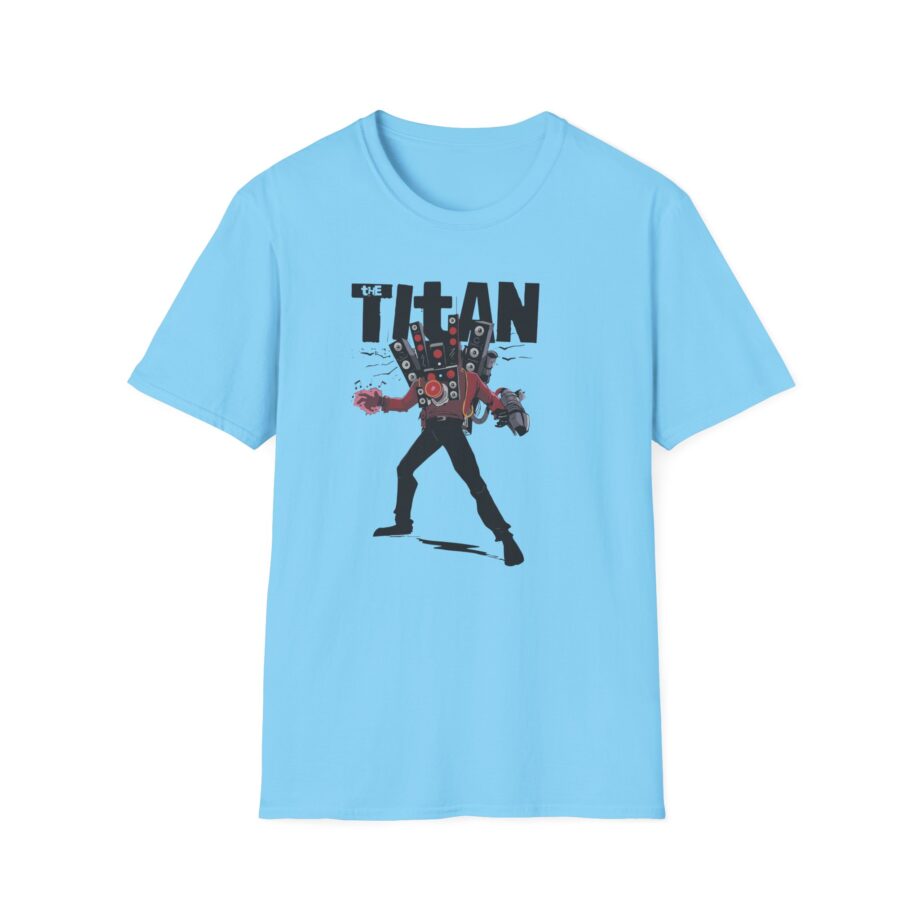 Dafuqboom Titan Speakerman High Voltage Unisex Softstyle T-Shirt