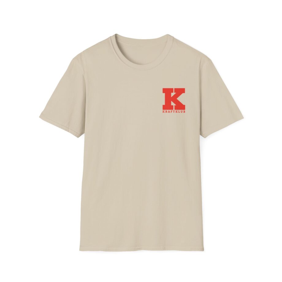 Kraftklub Cargo Patch Unisex Softstyle T-Shirt