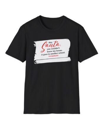 Technoblade Hey Santa Unisex Softstyle T-shirt