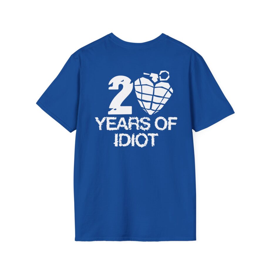 Green Day 20 Years of Idiot Unisex Softstyle T-shirt