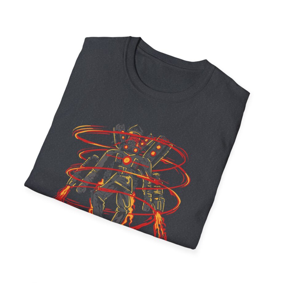 Dafuqboom Titan Speakerman Cyclone Unisex Softstyle T-Shirt