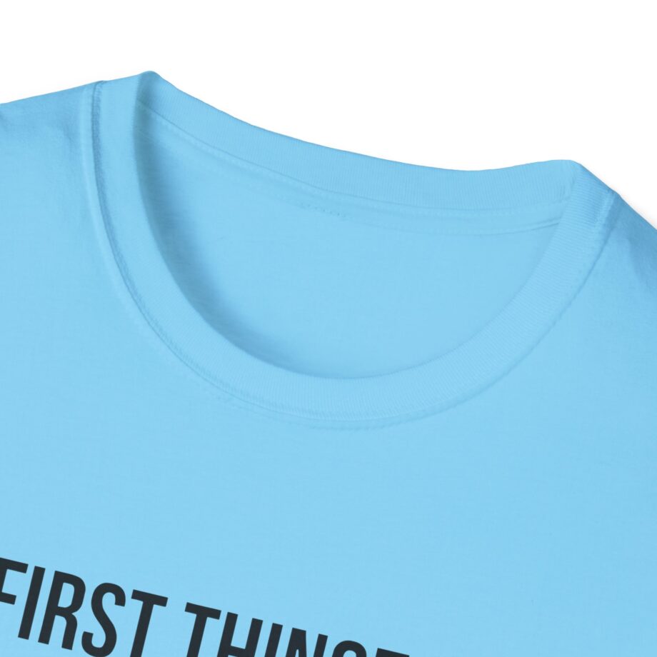 Katie Van Slyke First Thingz First  Unisex Softstyle T-shirt
