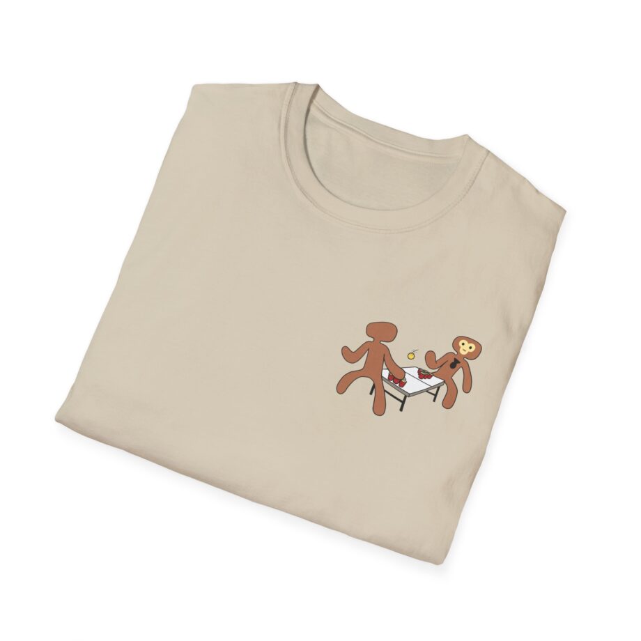 Spoonkidv Monke Pong Unisex Softstyle T-Shirt