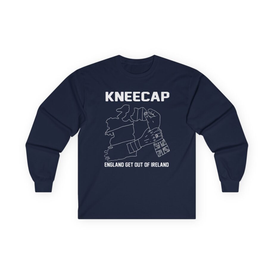 Kneecap England Get Out of Ireland Unisex Ultra Cotton Long Sleeve Tee